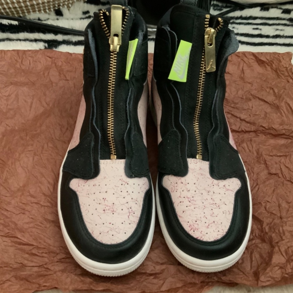 Size 8 - Air Jordan 1 Zip High Silt Red W New without the box